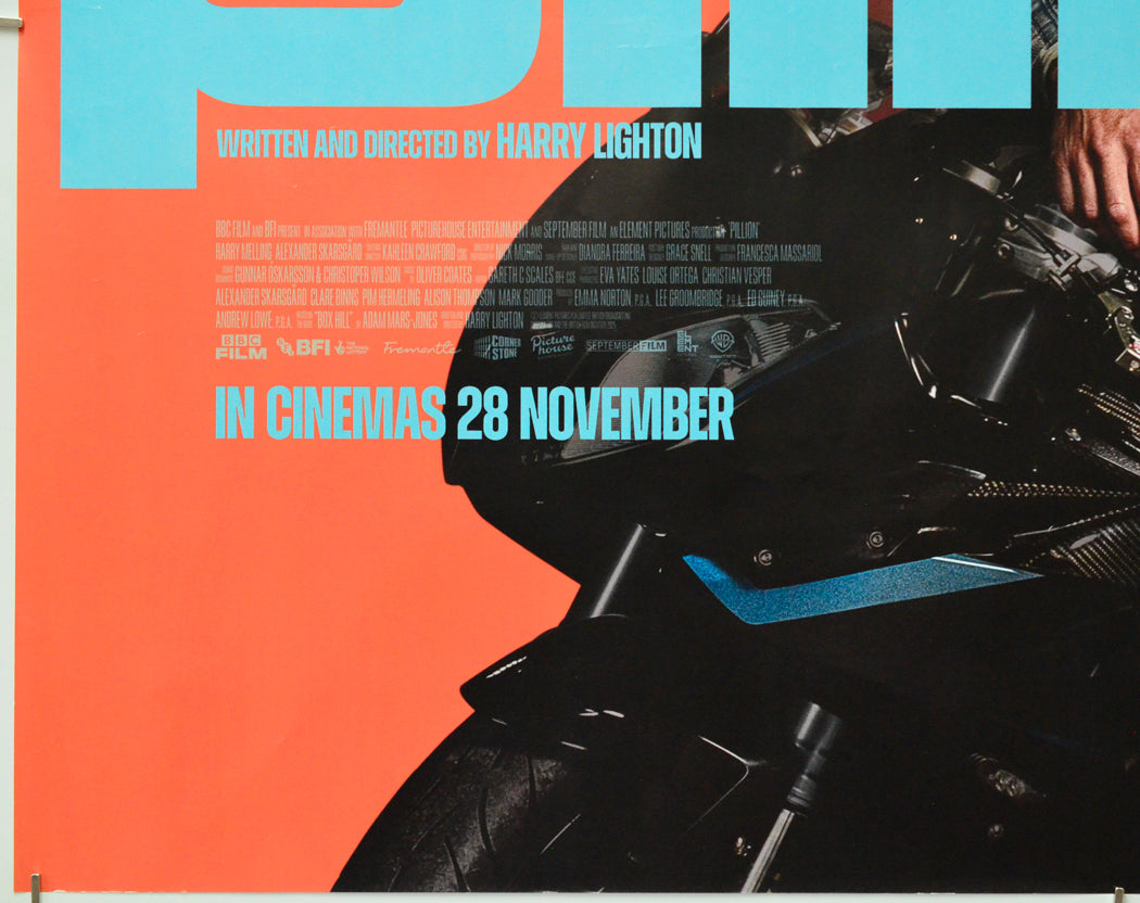 Pillion (Bottom Left) Cinema Quad Movie Poster 