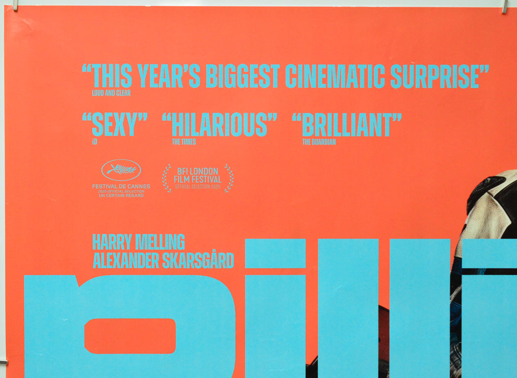 Pillion (Top Left) Cinema Quad Movie Poster 