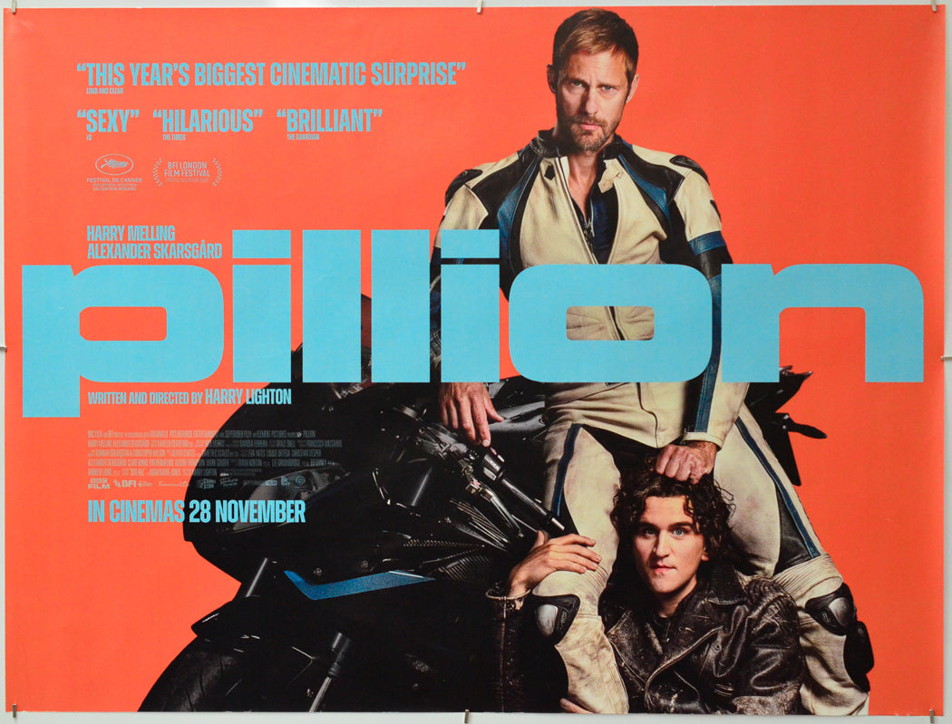 Pillion - Original Quad Poster - Film Poster - Movie Poster