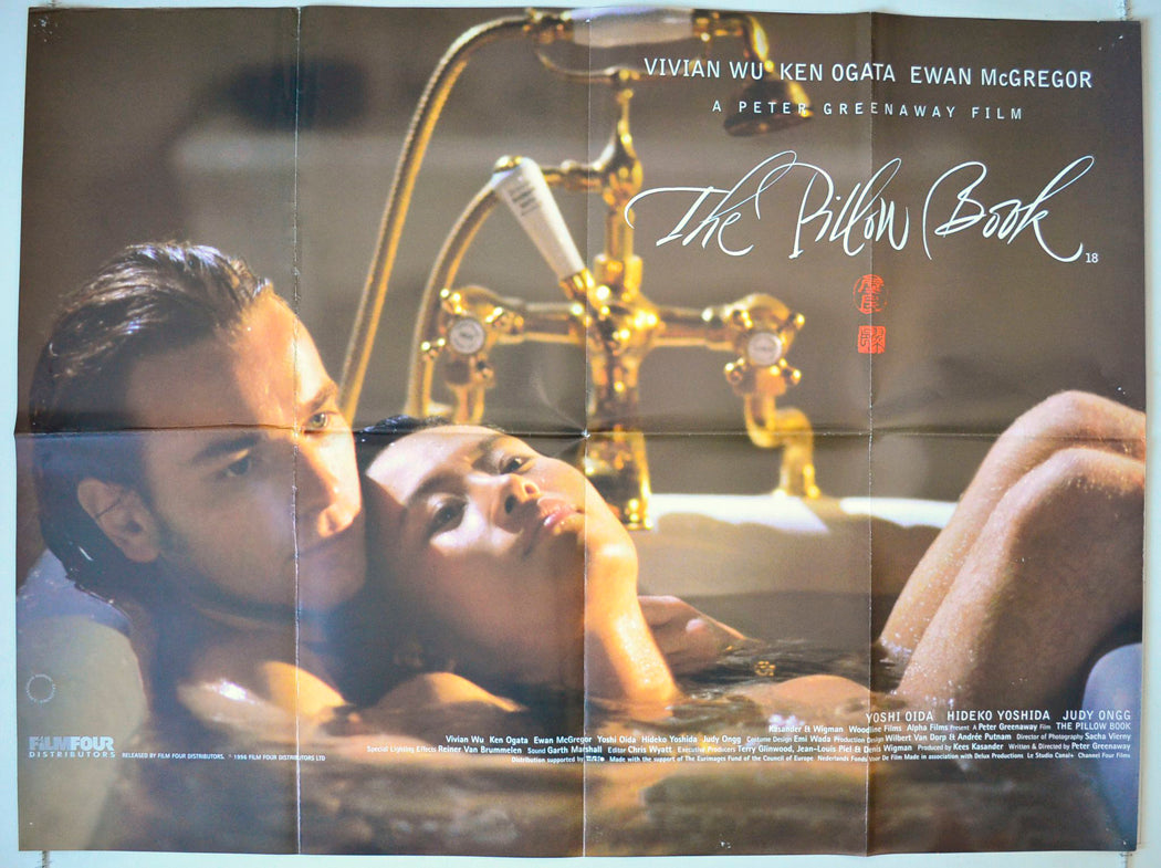 The Pillow Book Original British Quad Poster - Movie Poster