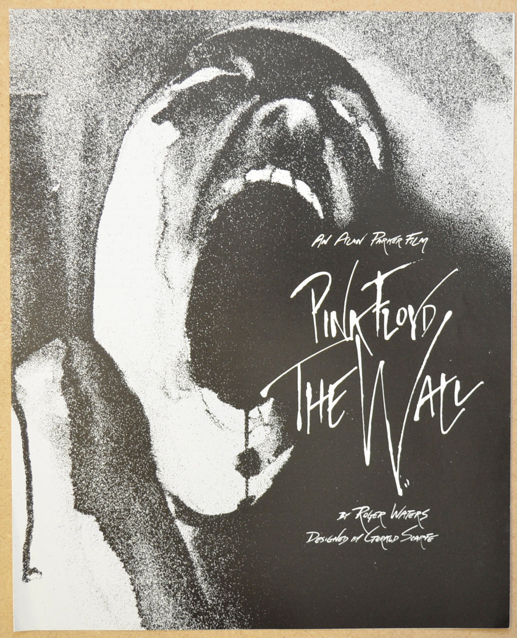 Pink Floyd : The Wall Original Cinema Exhibitors Synopsis / Credits Booklet (UK)