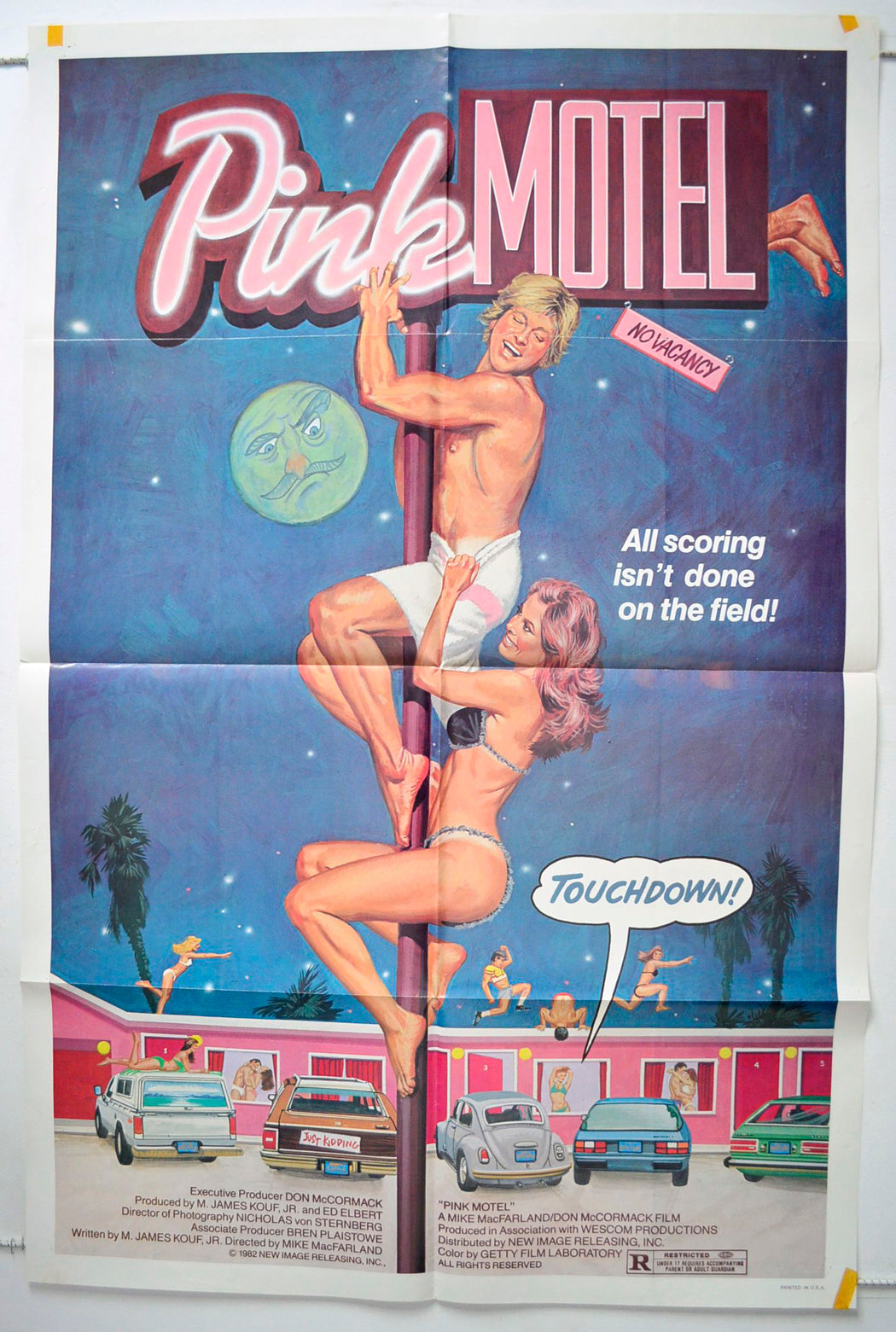 Pink Motel Original One Sheet Poster - Movie Poster