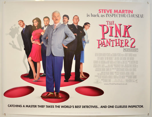 The Pink Panther 2  Original Quad Poster - Film Poster - Movie Poster