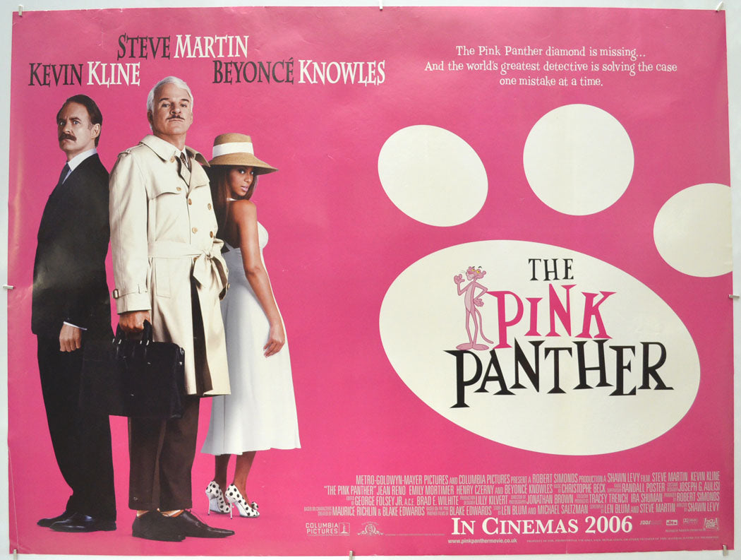 The Pink Panther  Original Quad Poster - Film Poster - Movie Poster