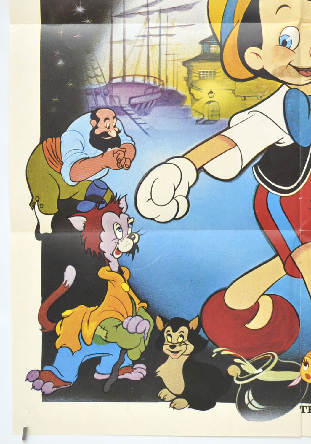 PINOCCHIO (Bottom Left) Cinema German Movie Poster 