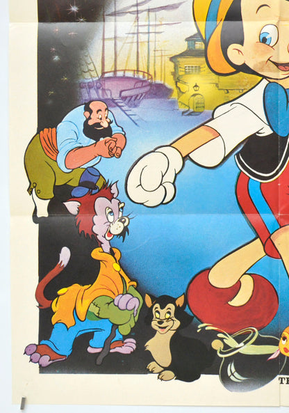 PINOCCHIO (Bottom Left) Cinema German Movie Poster 