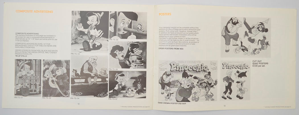 PINOCCHIO Cinema Exhibitors Campaign Press Book - INSIDE 