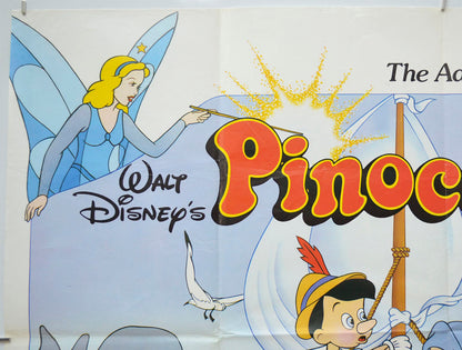 PINOCCHIO (Top Left) Cinema Quad Movie Poster 