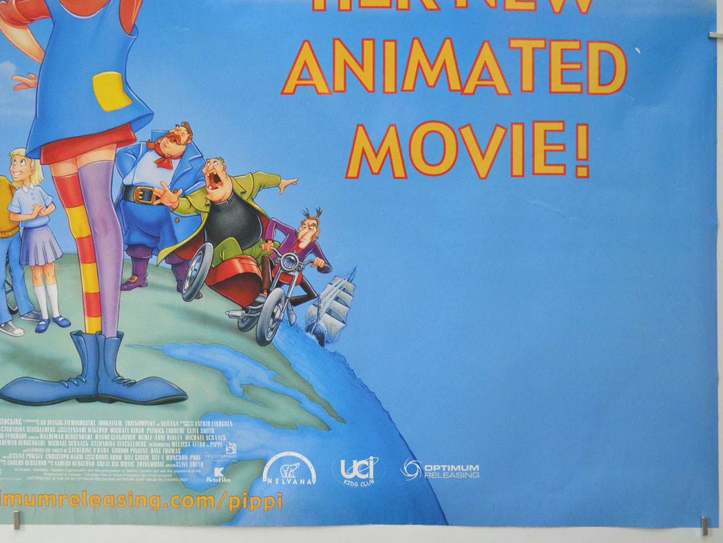 PIPPI LONGSTOCKING (Bottom Right) Cinema Quad Movie Poster 