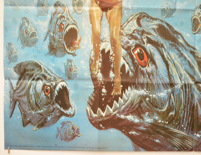 PIRANHA (Bottom Left) Cinema Quad Movie Poster 