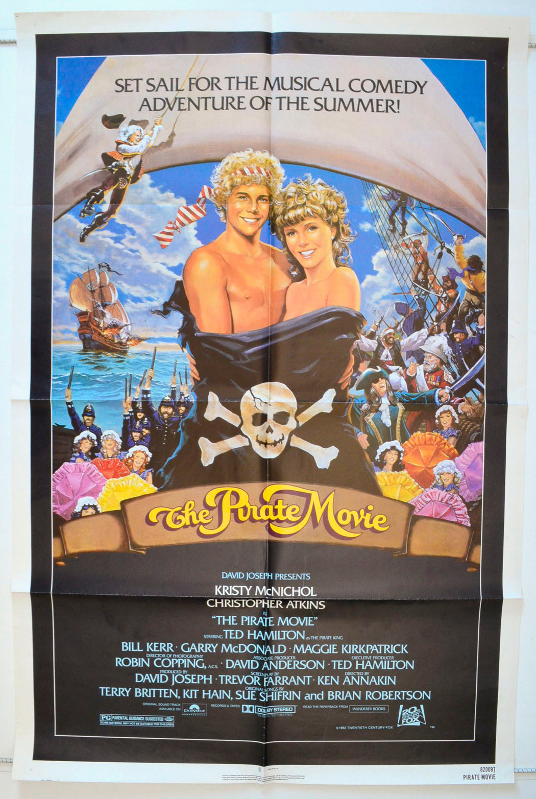 The Pirate Movie Original One Sheet Poster - Movie Poster