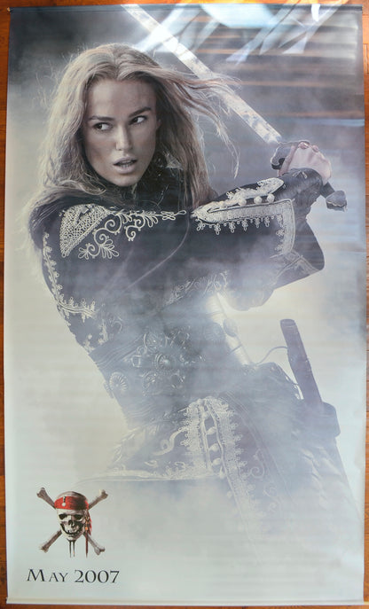 PIRATES OF THE CARIBBEAN - AT WORLD’S END Cinema BANNER – Elizabeth Swann Banner 