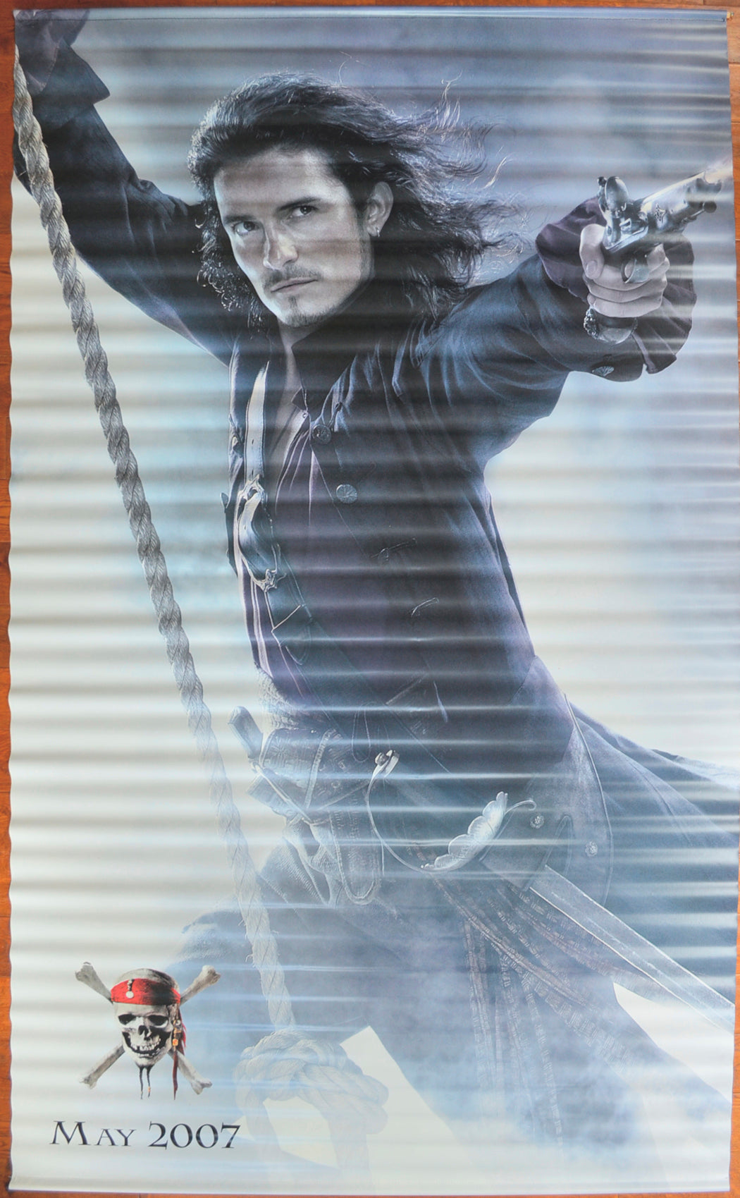 PIRATES OF THE CARIBBEAN - AT WORLD’S END Cinema BANNER – Will Turner Banner 