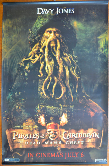 PIRATES OF THE CARIBBEAN - DEAD MAN’S CHEST Cinema BANNER – Davy Jones Banner 