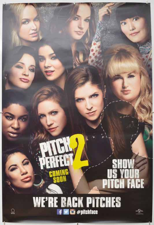 Pitch Perfect 2  (Version 2)   Original One Sheet Poster - Film Poster - Movie Poster