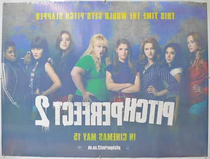 PITCH PERFECT 2 (Back) Cinema Quad Movie Poster 