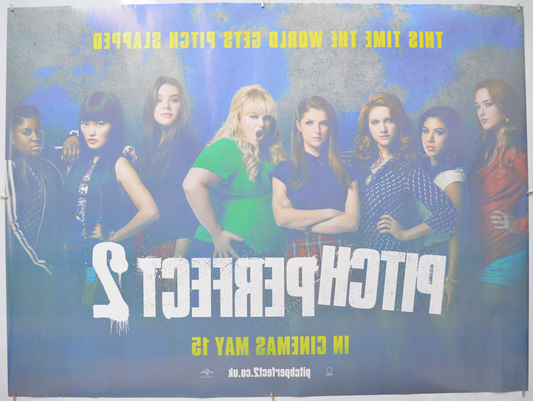 PITCH PERFECT 2 (Back) Cinema Quad Movie Poster 