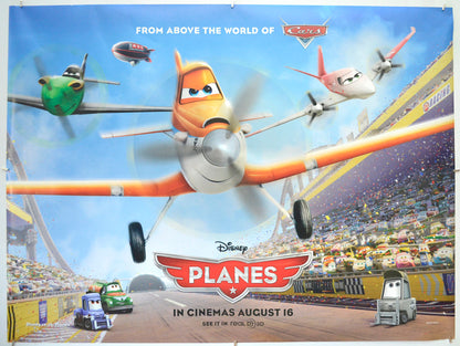 Planes (DUSTY Teaser / Advance Version)  Original Quad Poster - Film Poster - Movie Poster  