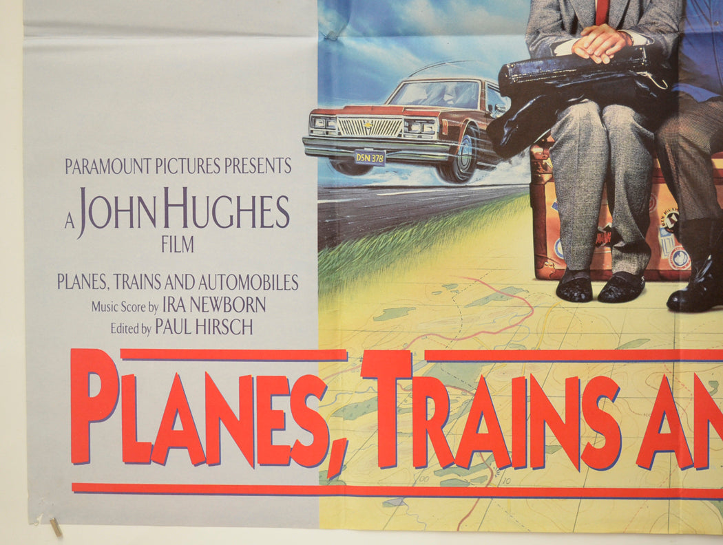 PLANES, TRAINS AND AUTOMOBILES (Bottom Left) Cinema Quad Movie Poster 