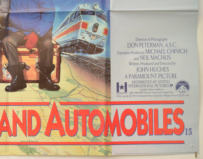 PLANES, TRAINS AND AUTOMOBILES (Bottom Right) Cinema Quad Movie Poster 