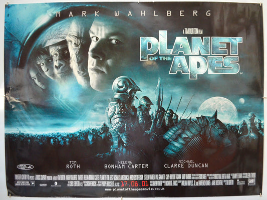 Planet Of The Apes  Original Quad Poster - Film Poster - Movie Poster