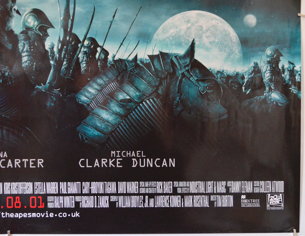 PLANET OF THE APES (Bottom Right) Cinema Quad Movie Poster 