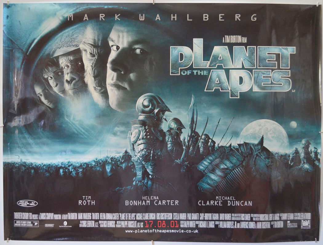 Planet Of The Apes Original Quad Poster - Film Poster - Movie Poster