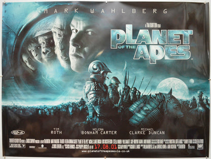 Planet Of The Apes Original Quad Poster - Film Poster - Movie Poster