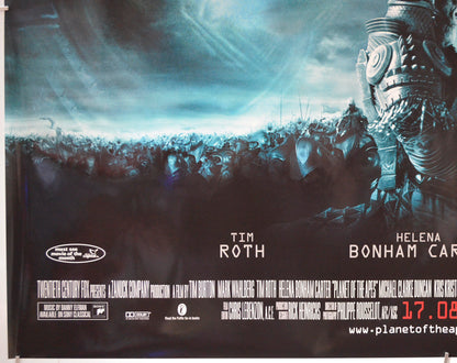 PLANET OF THE APES (Bottom Left) Cinema Quad Movie Poster 