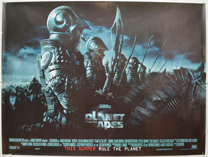 Planet Of The Apes (Teaser / Advance Version 2) Original Quad Poster - Film Poster - Movie Poster