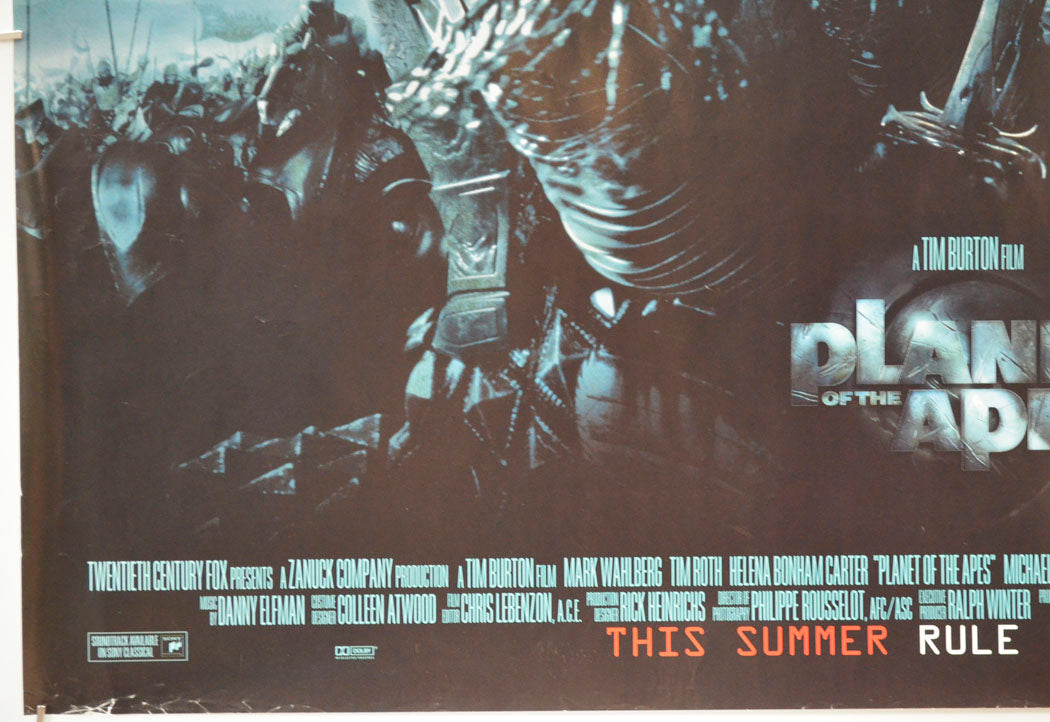 PLANET OF THE APES (Bottom Left) Cinema Quad Movie Poster 