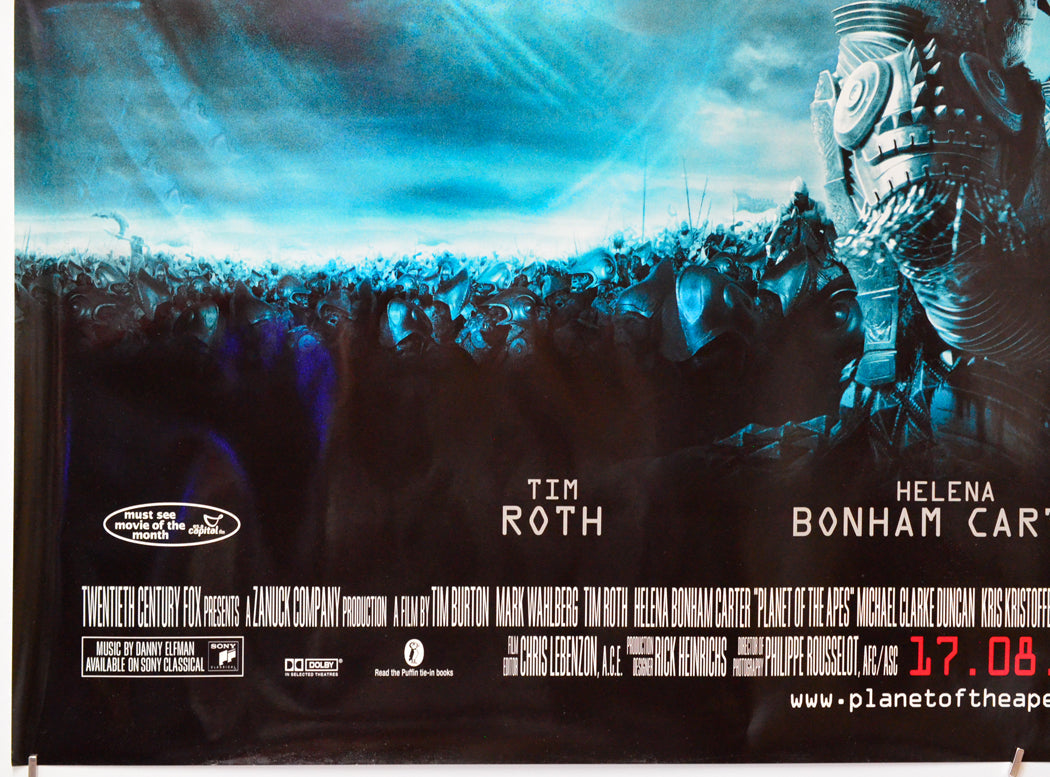 Planet Of The Apes (Bottom Left) Cinema Quad Movie Poster 