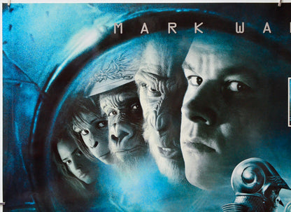 Planet Of The Apes (Top Left) Cinema Quad Movie Poster 