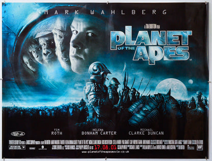 Planet Of The Apes - Original Quad Poster - Film Poster - Movie Poster
