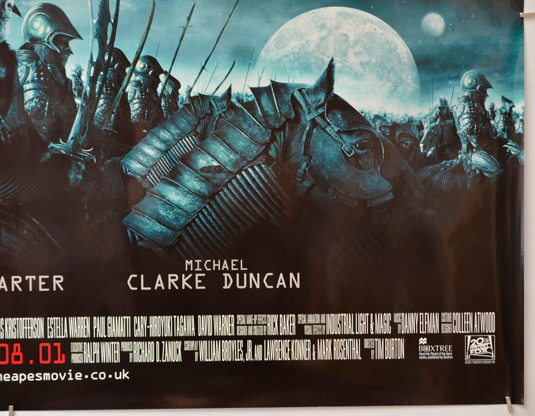 Planet Of The Apes (Bottom Right) Cinema Quad Movie Poster 