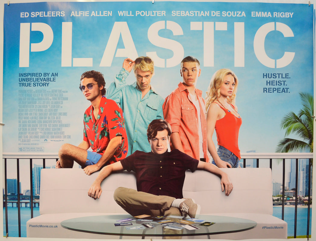 Plastic  Original Quad Poster - Film Poster - Movie Poster