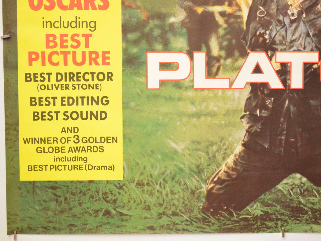 PLATOON (Bottom Left) Cinema Quad Movie Poster 