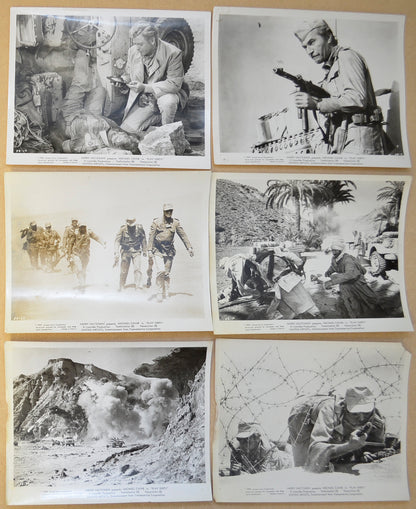 Play Dirty 6 Original Black and White Press Stills (Photographs) 