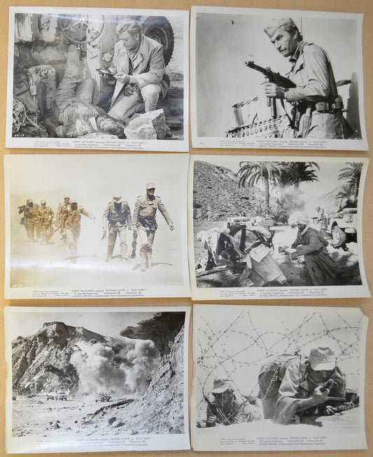 Play Dirty 6 Original Black and White Press Stills (Photographs) 