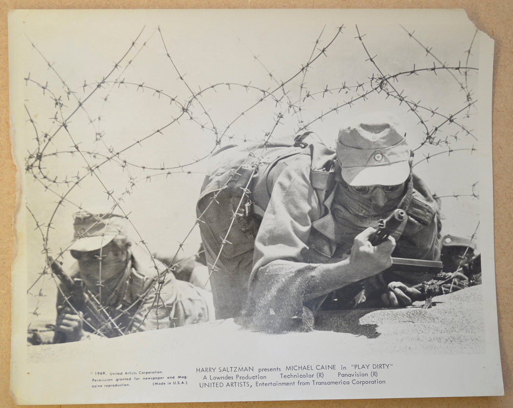 PLAY DIRTY (Still 1) Cinema Black and White Press Stills 