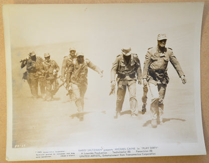 PLAY DIRTY (Still 4) Cinema Black and White Press Stills 