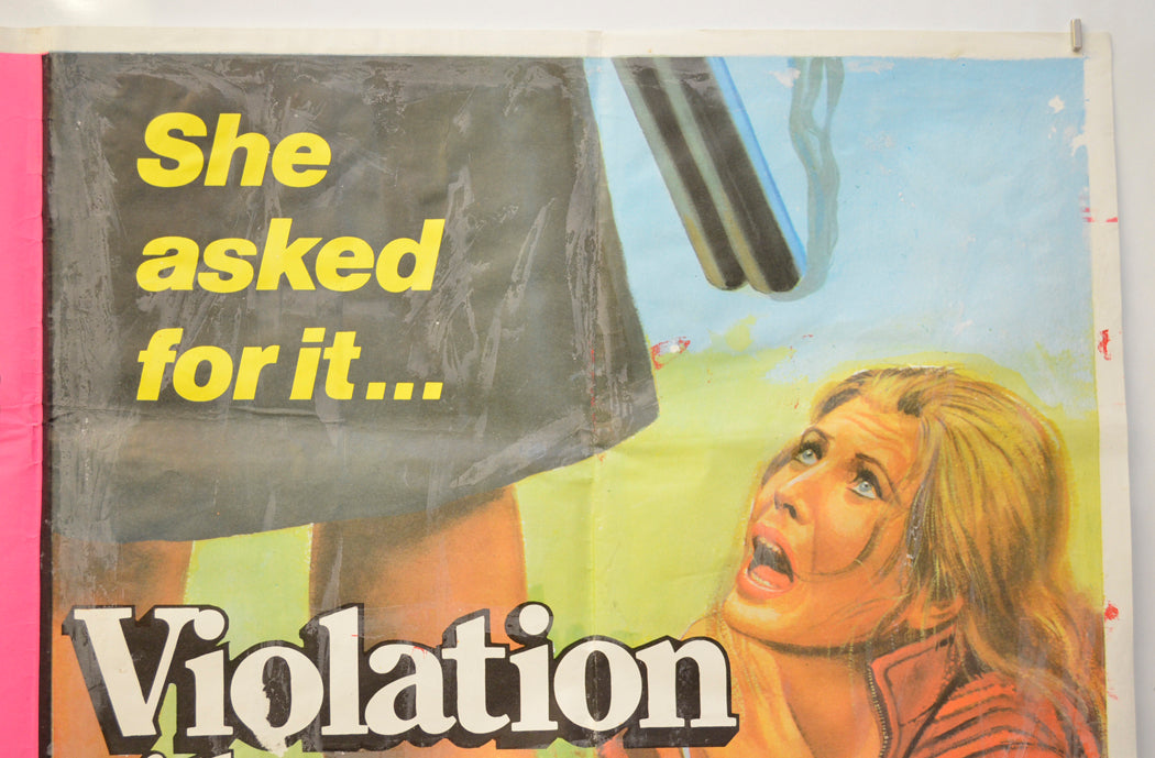 THE PLAYBIRDS / VIOLATION OF THE BITCH (Top Right) Cinema Quad Movie Poster 