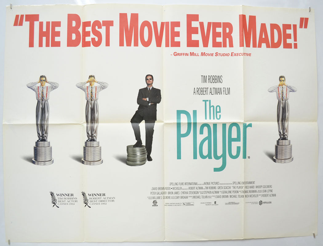 The Player Original Quad Poster - Film Poster - Movie Poster