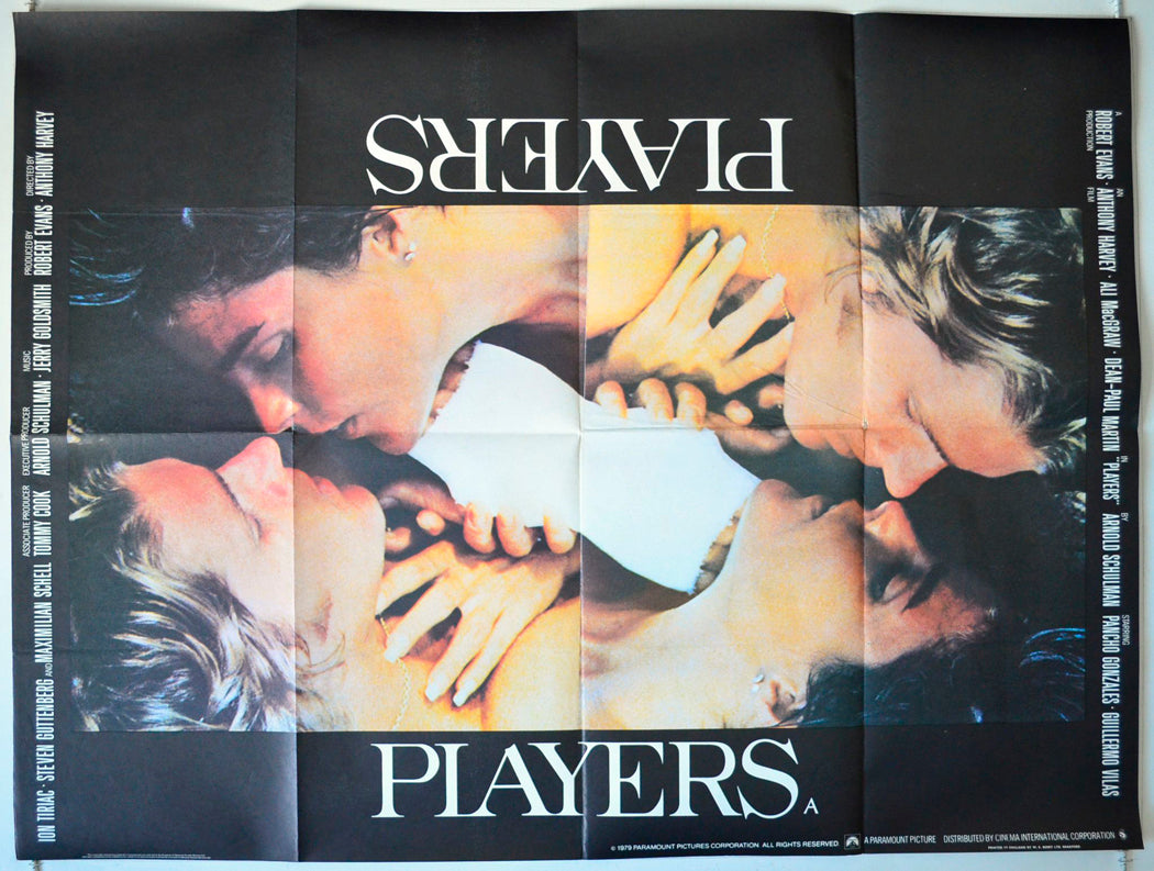 Players Original British Quad Poster - Movie Poster