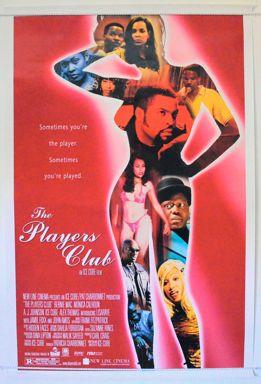 The Players Club  Original One Sheet Poster - Film Poster - Movie Poster 