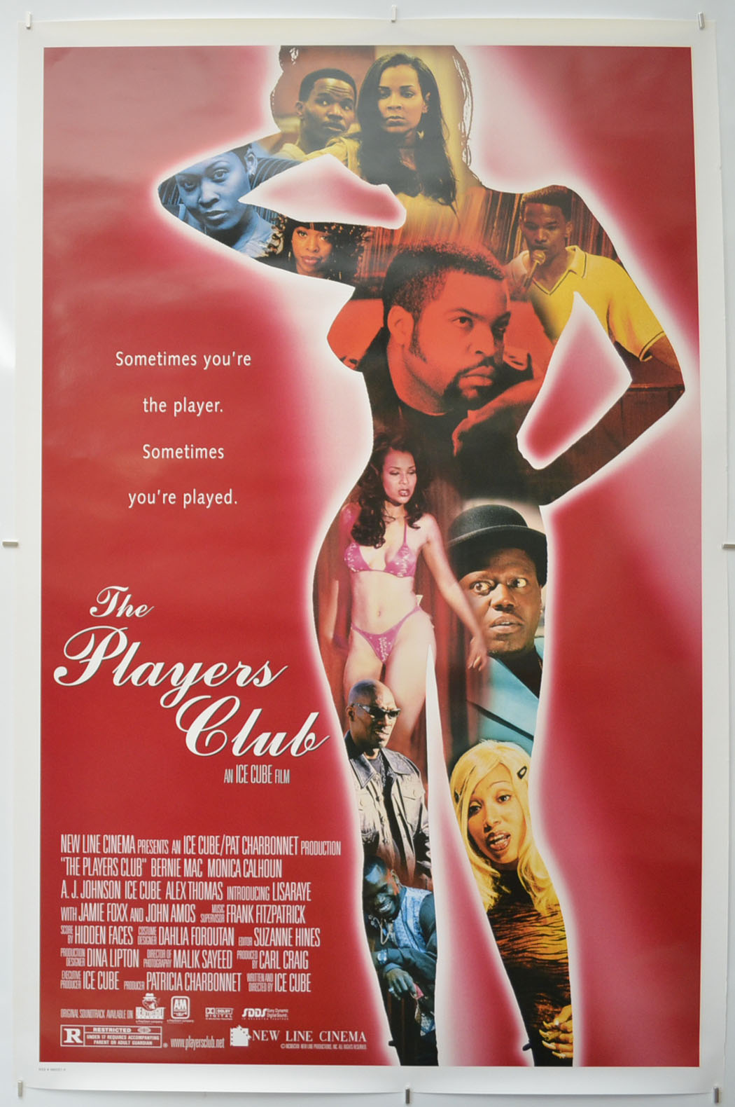 The Players Club  Original One Sheet Poster - Film Poster - Movie Poster