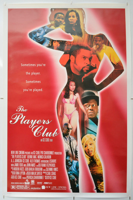 The Players Club  Original One Sheet Poster - Film Poster - Movie Poster