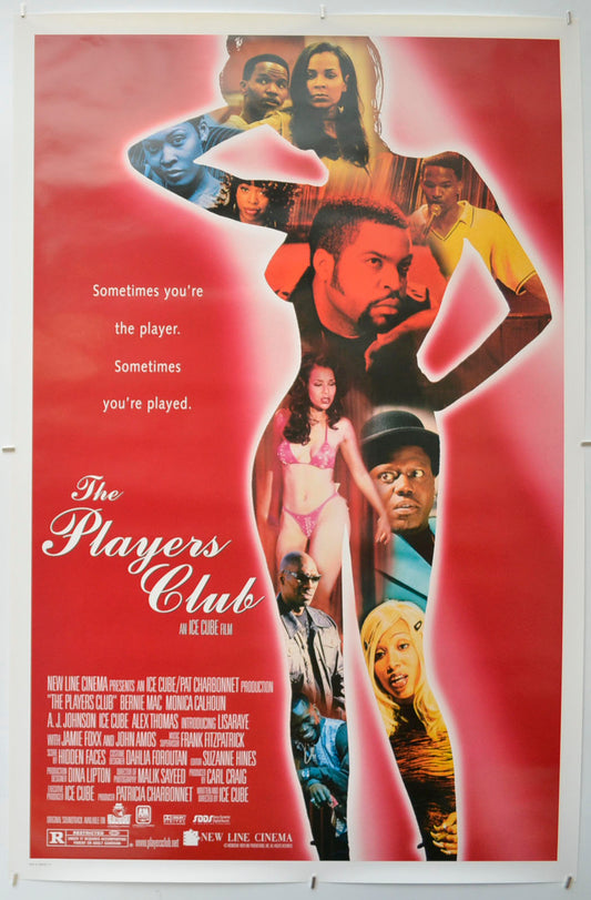 The Players Club  Original One Sheet Poster - Film Poster - Movie Poster