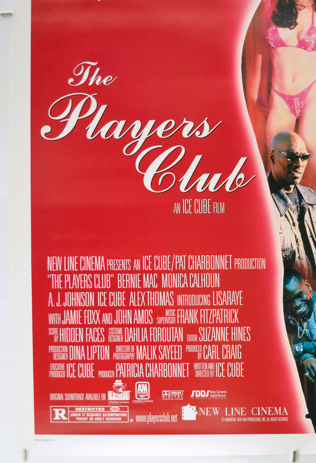 THE PLAYERS CLUB (Bottom Left) Cinema One Sheet Movie Poster 