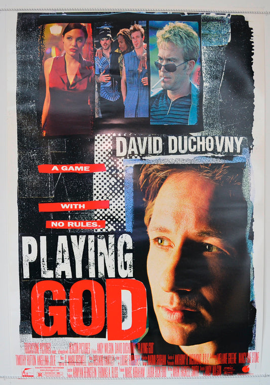 Playing God  Original One Sheet Poster - Film Poster - Movie Poster 